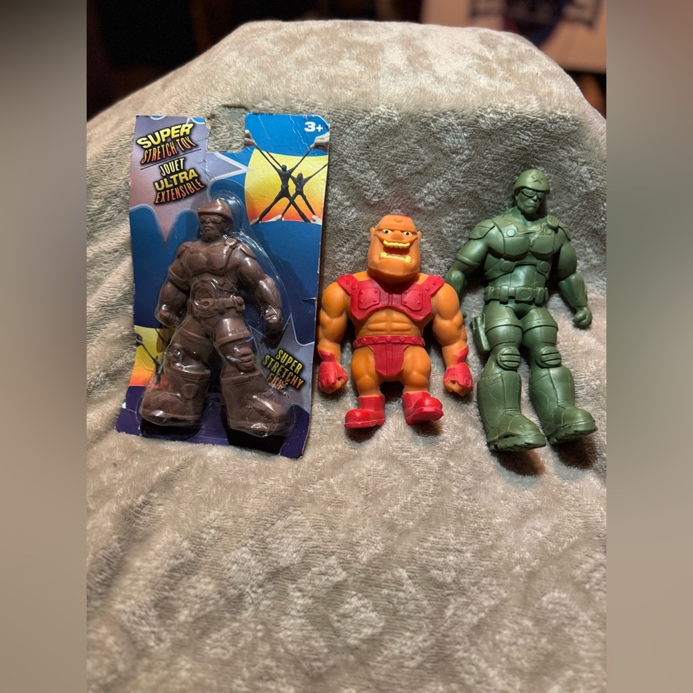 Stretch and Squeeze Action Figures